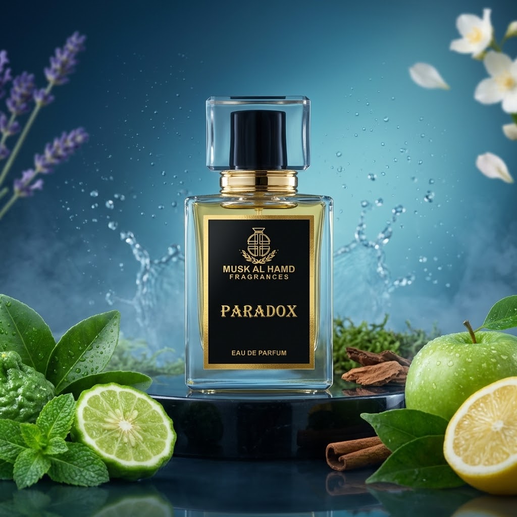 Paradox Fresh Aquatic & Woody Fragrance | Musk Al Hamd | 50ml